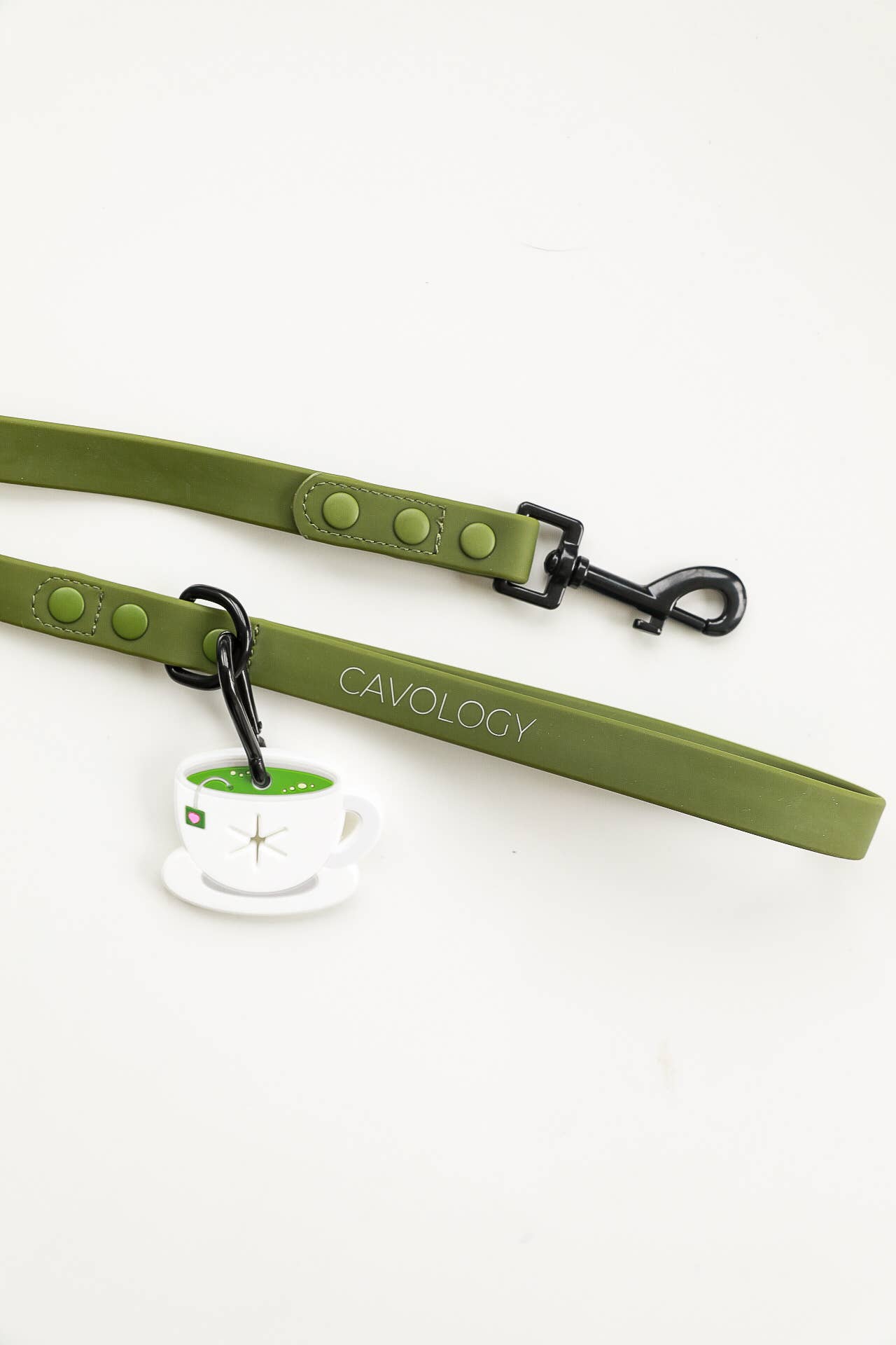 Cavology - Poop Handler – Silicone Waste Bag Holder Matcha Tea Design