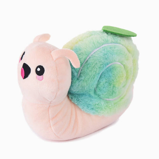 Hugsmart Products Inc - HugSmart Pet - Puppy Garden | Snail - Dog Plush Toy