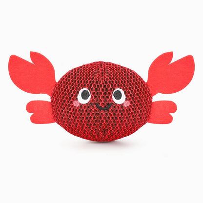 Hugsmart Products Inc - HugSmart Pet - Ocean Pals | Crab - Dog Ball Toy
