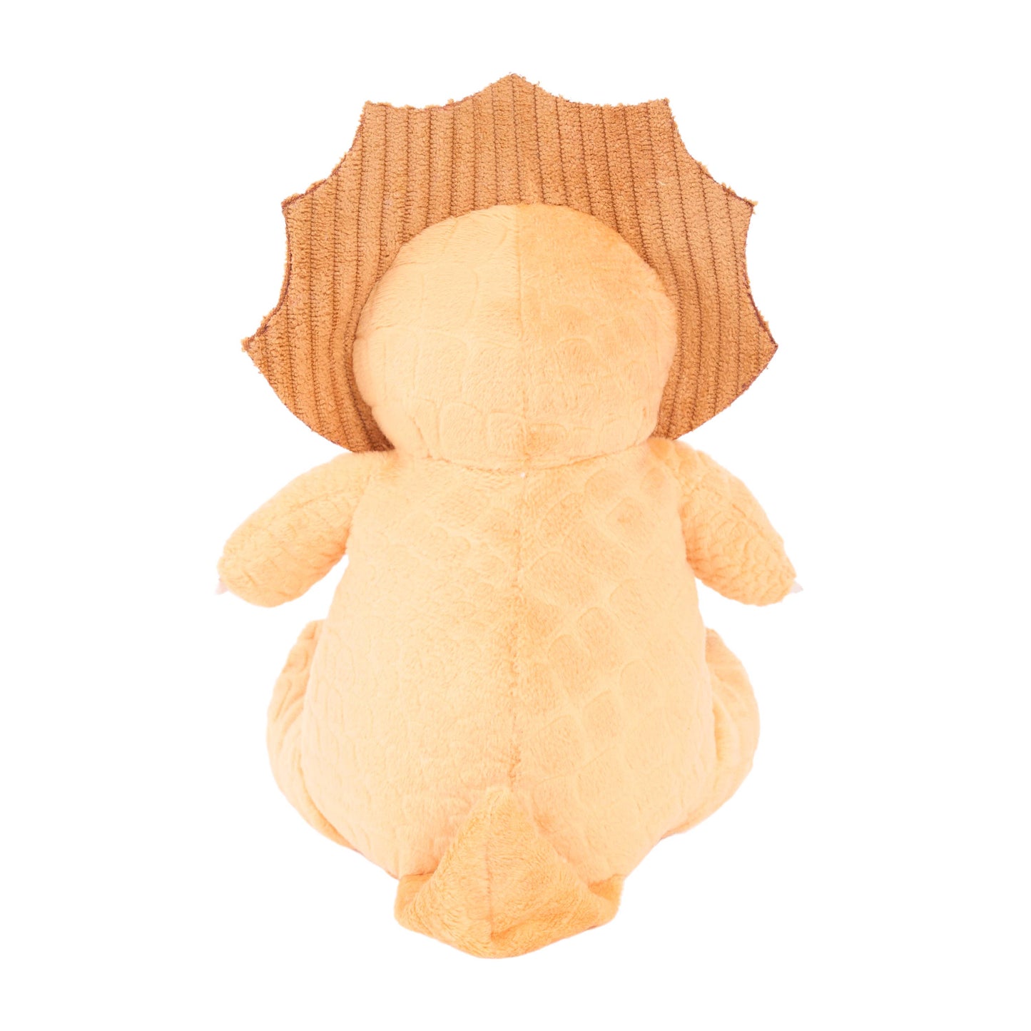 ZippyPaws ecoZippy Dinoz Triceratops Plush Dog Toy