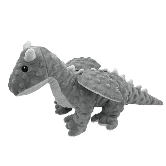 PETLOU, INC. - 17" Dotty Friends Dragon Dog Toy