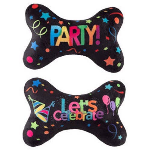 Barker's Bowtique - HIP DOGGIE HD BONE TOY- PARTY - BIRTHDAY - L