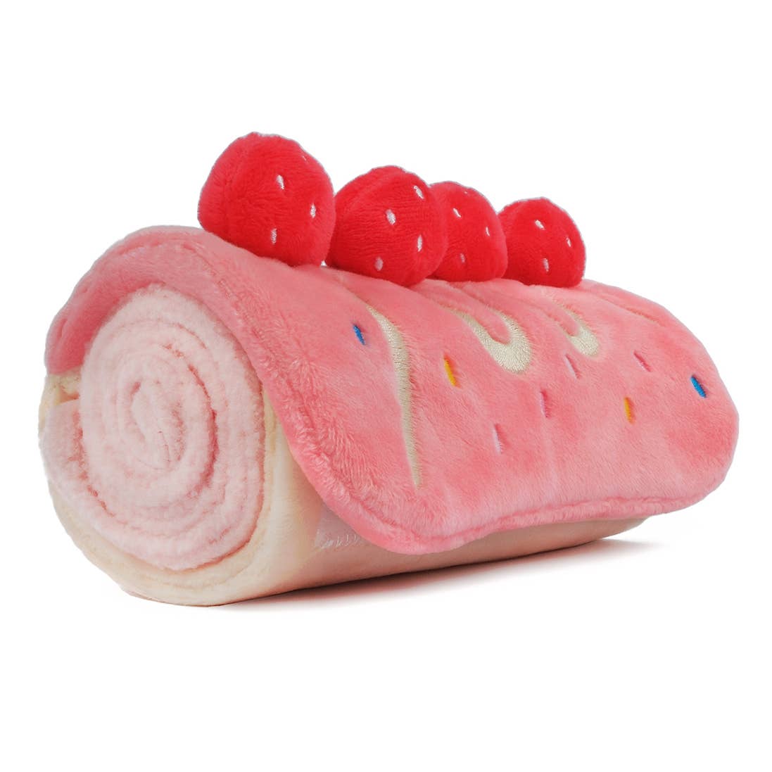 CHEWFFON - CHEWFFON Strawberry Roll Cake Dog Puzzle Toy
