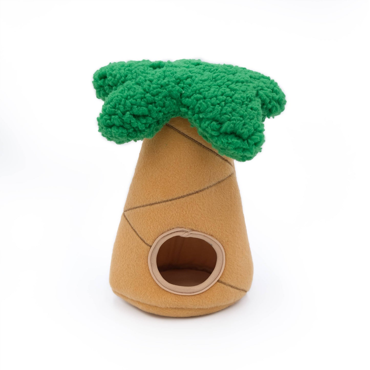 ZippyPaws - Zippy Burrow® - Dolphins in Palm Tree - Dog Toy