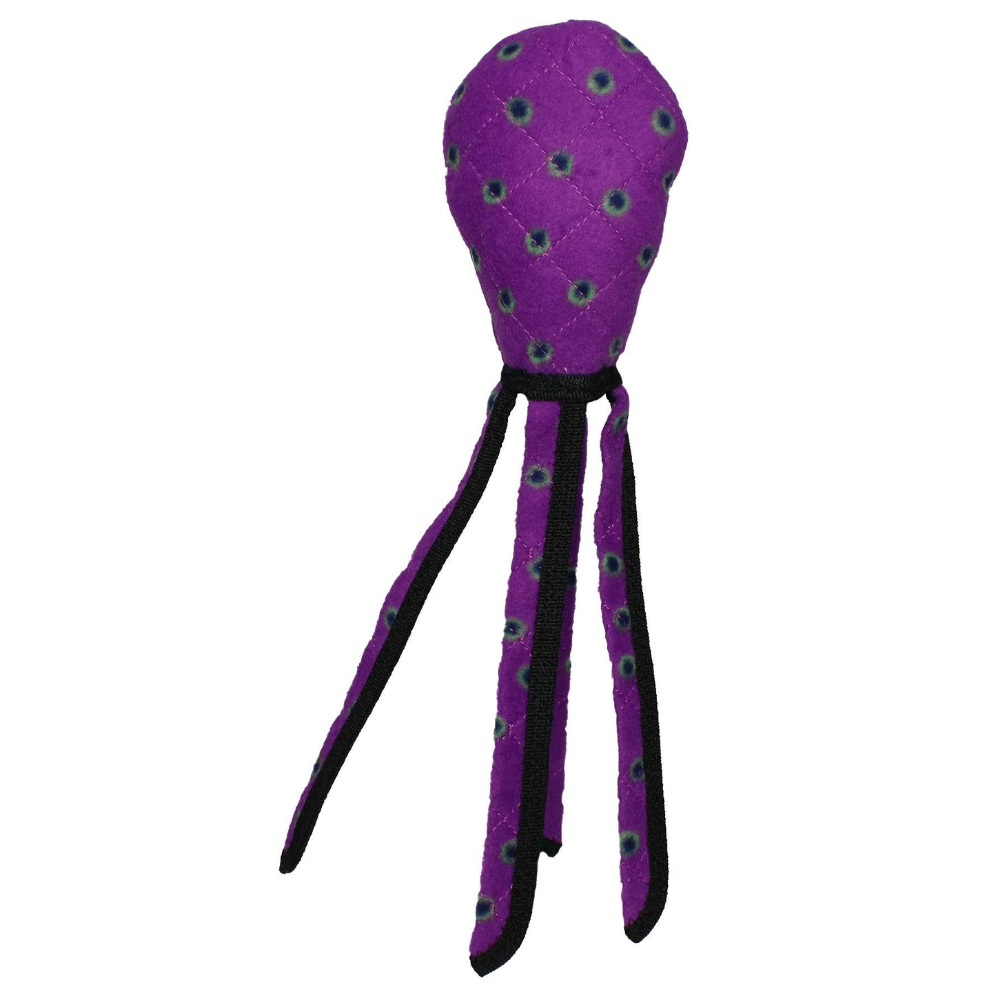 Tuffy Dog Toys - VIP Products - Tuffy Ocean Squid - Purple, Durable, Tough, Squeaky Dog Toy - Doot's Pet LLC Collars For A Cause