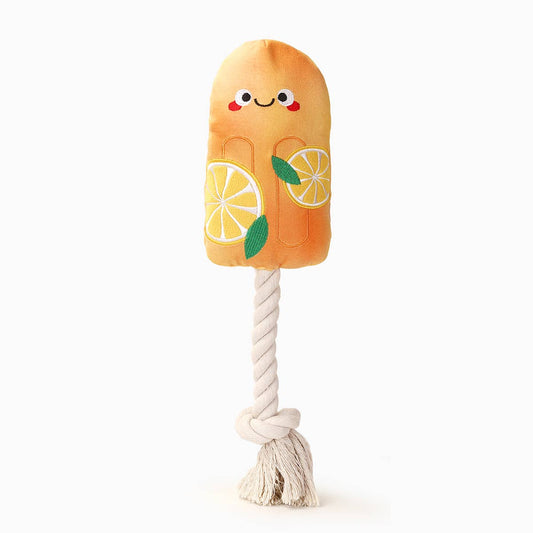 Hugsmart Products Inc - Orilandpet - Beach Daze | Orange Popsicle - Dog Rope Toys