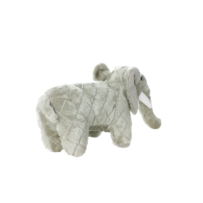 Tuffy Dog Toys - VIP Products - Mighty Safari Elephant, Plush, Squeaky Dog Toy