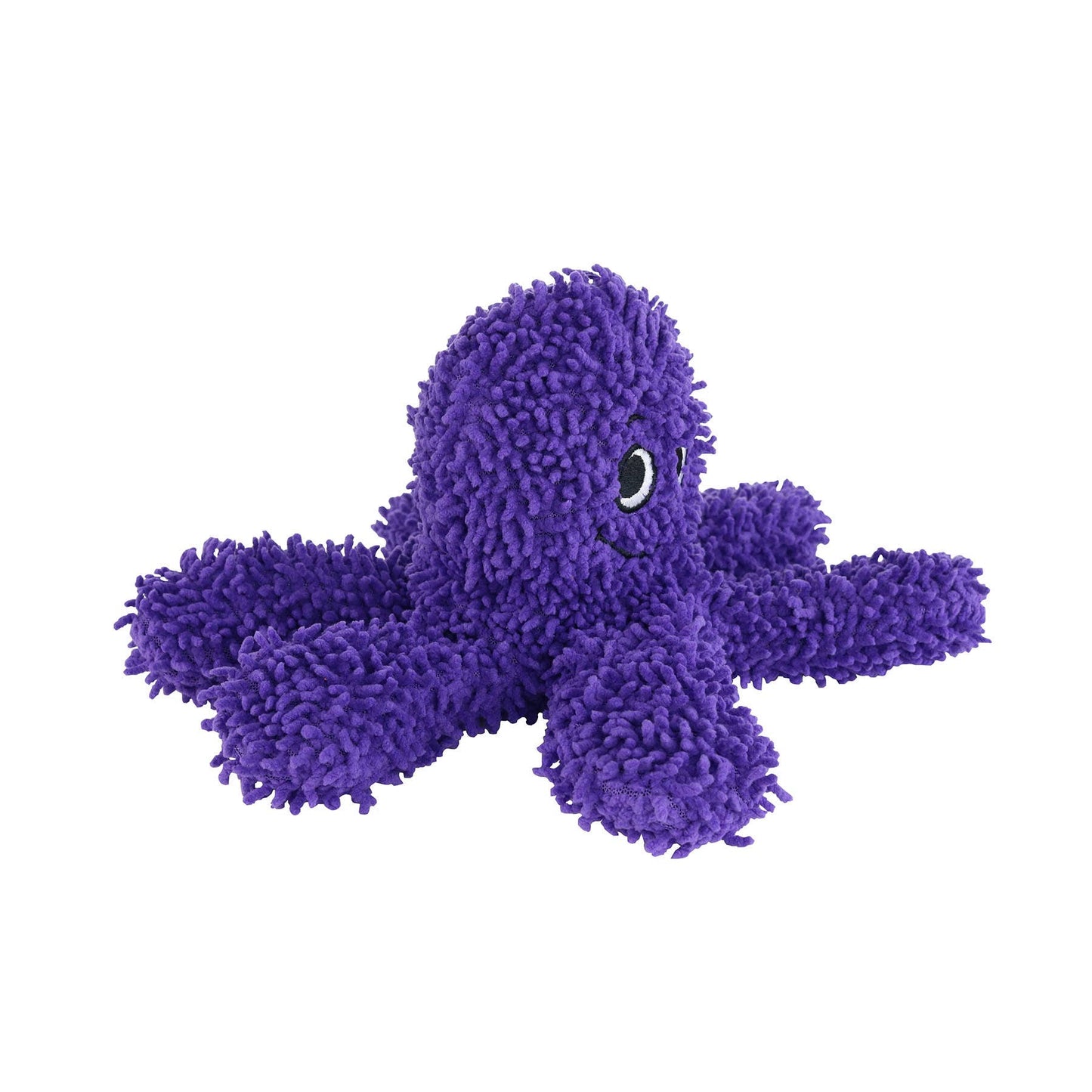 Tuffy Dog Toys - VIP Products - Mighty Microfiber Ball Med Octopus Purple, Squeaky Dog Toy