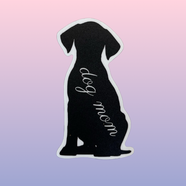 Koira - Dog Mom Vinyl Sticker