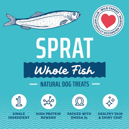 Icelandic+ - Sprat Whole Fish Dog Treats