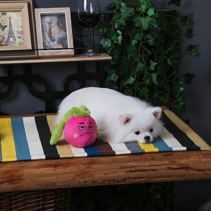 Hugsmart Products Inc - HugSmart Pet - Feisty Veggie | Radish - Dog Plush Toy
