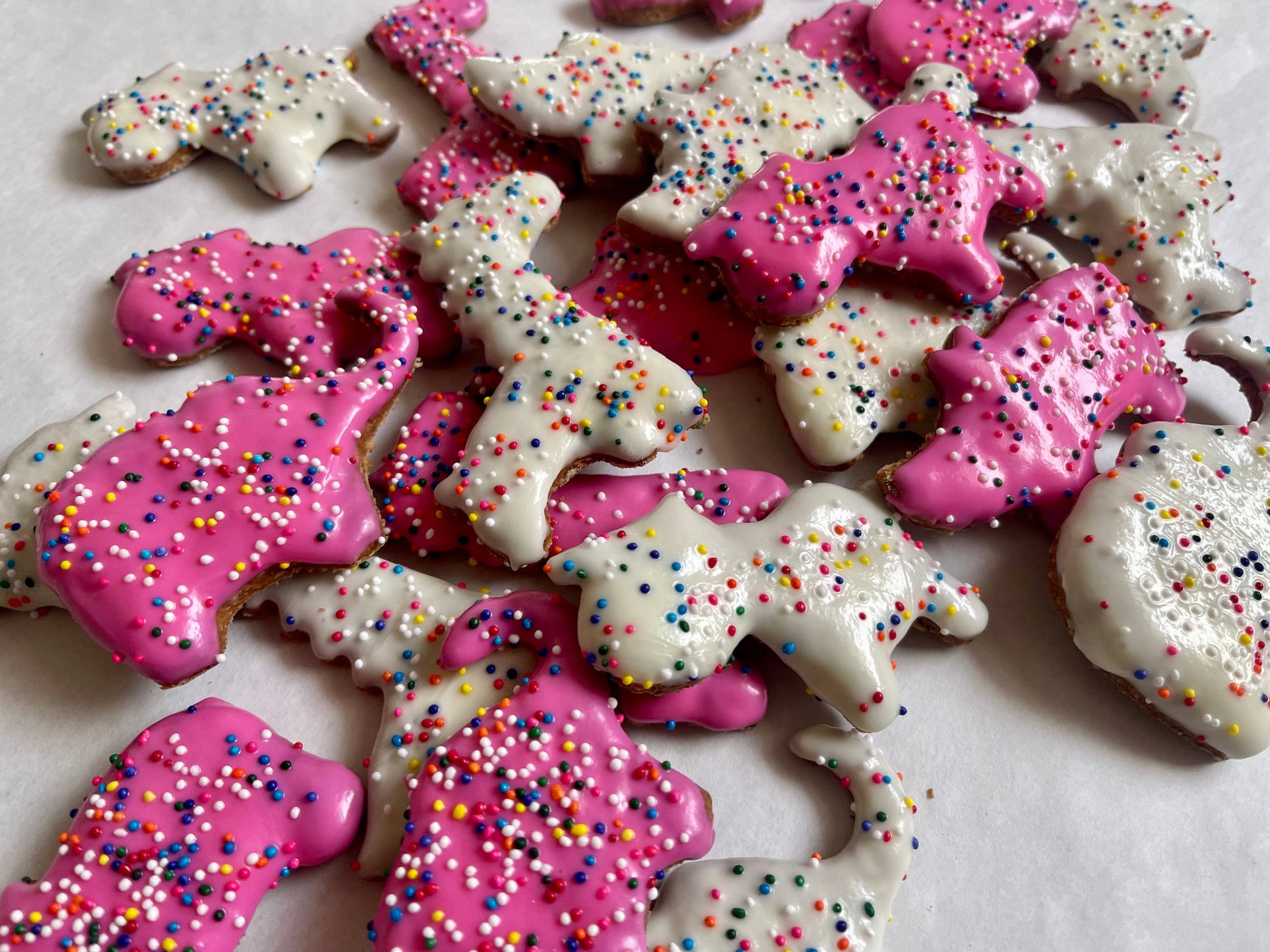 YumYum4DOGS - Mini PAWTY Animal Crackers dog treat- Single - Doot's Pet LLC Collars For A Cause