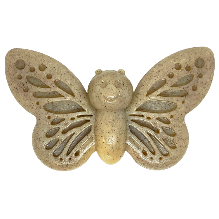 Butterfly Nylon Chew & Enrichment Toy | 2-in-1 for Aggressive Chewers | SodaPup - Doot's Pet LLC Collars For A Cause