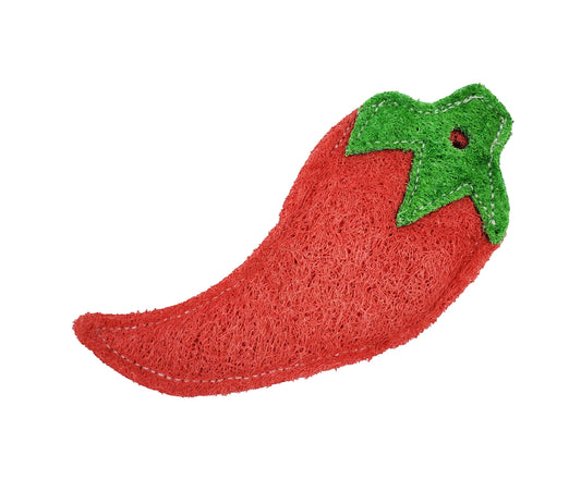 Barker's Bowtique - Hip Doggie -  Organic Vegetable Dental Toy - Chili Pepper