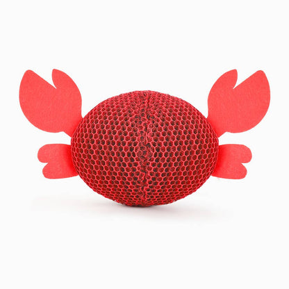 Hugsmart Products Inc - HugSmart Pet - Ocean Pals | Crab - Dog Ball Toy