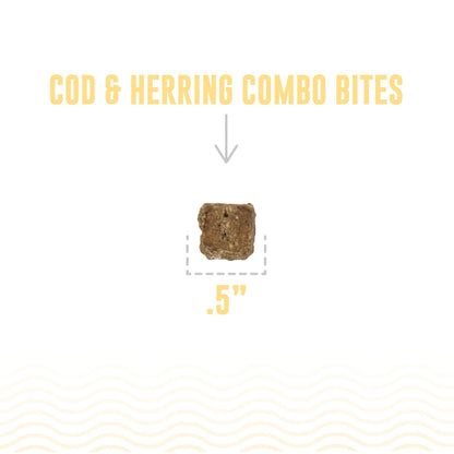 Icelandic+ - Cod & Herring Combo Bites Fish Dog Treats