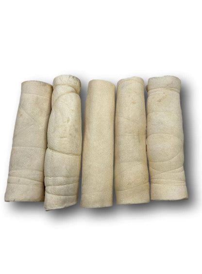 Healthy Dog Chews - Skinny Beef Cheek Rolls 6"(BC06ROLLSK) - Single