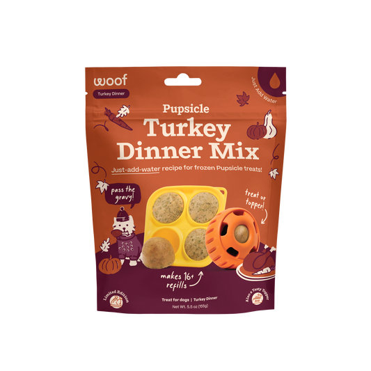 Woof - Turkey Dinner Pupsicle Mix