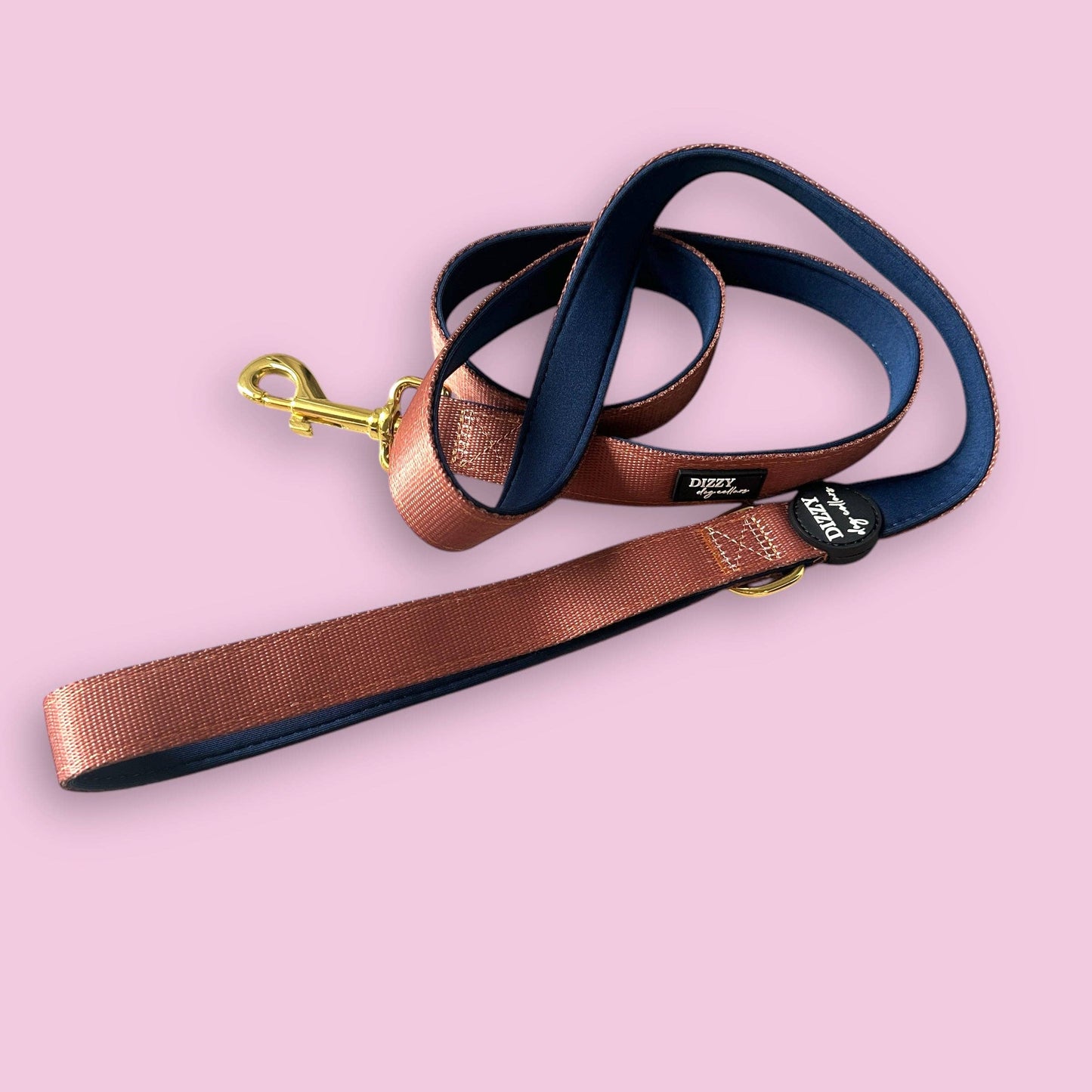 Dizzy Dog Collars - The Coco Dog Leash | Fully Padded Dog Leash - Large Lead (2.5cm x 152cm)