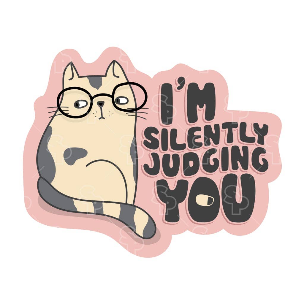 Two Feet Treats - Silently Judging You - Sticker