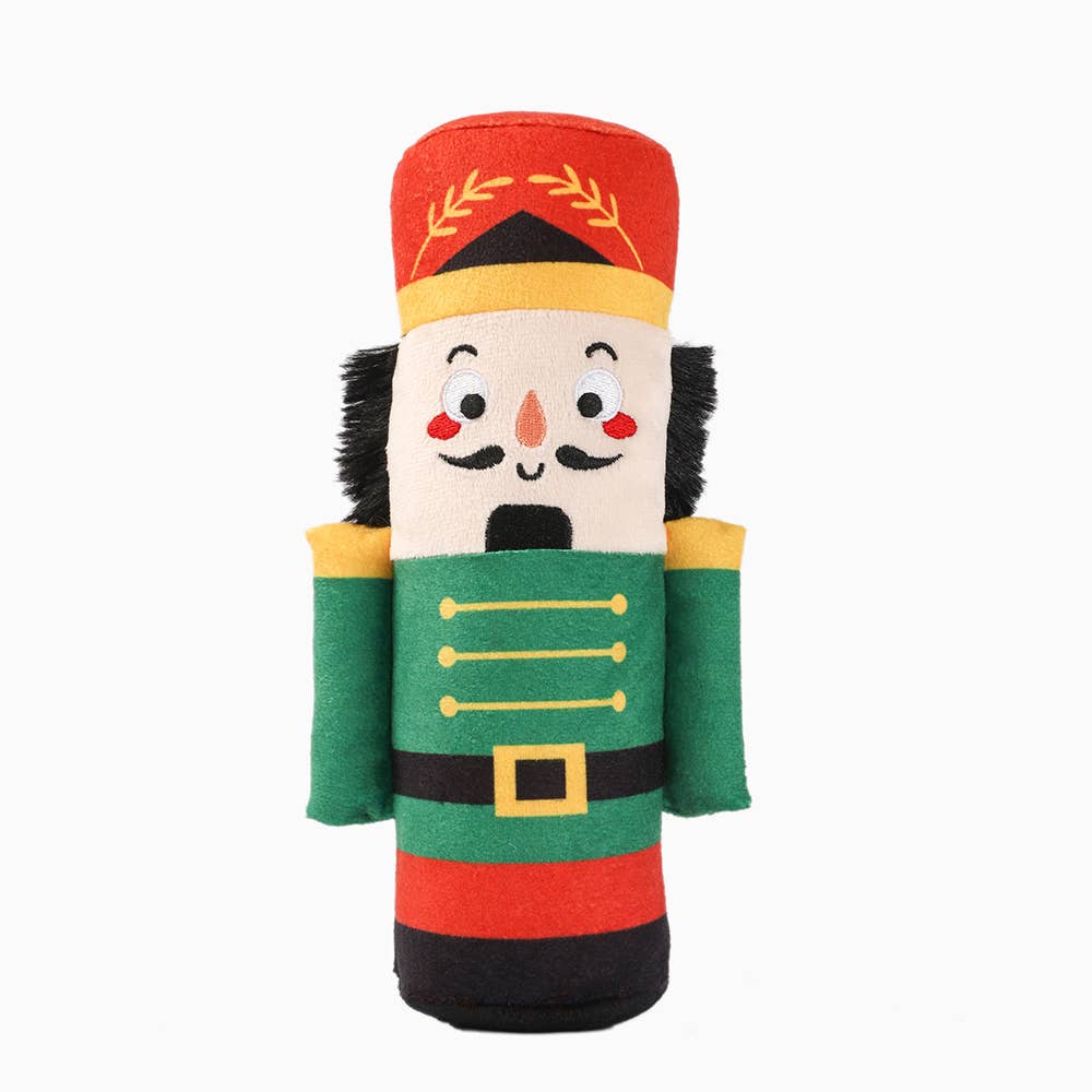 Hugsmart Products Inc - HugSmart Pet - Happy Woofmas | Nutcracker - Dog Plush Toy
