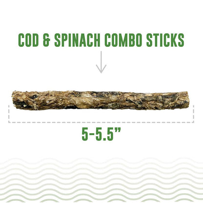 Icelandic+ - Cod & Spinach Combo Sticks For Dogs
