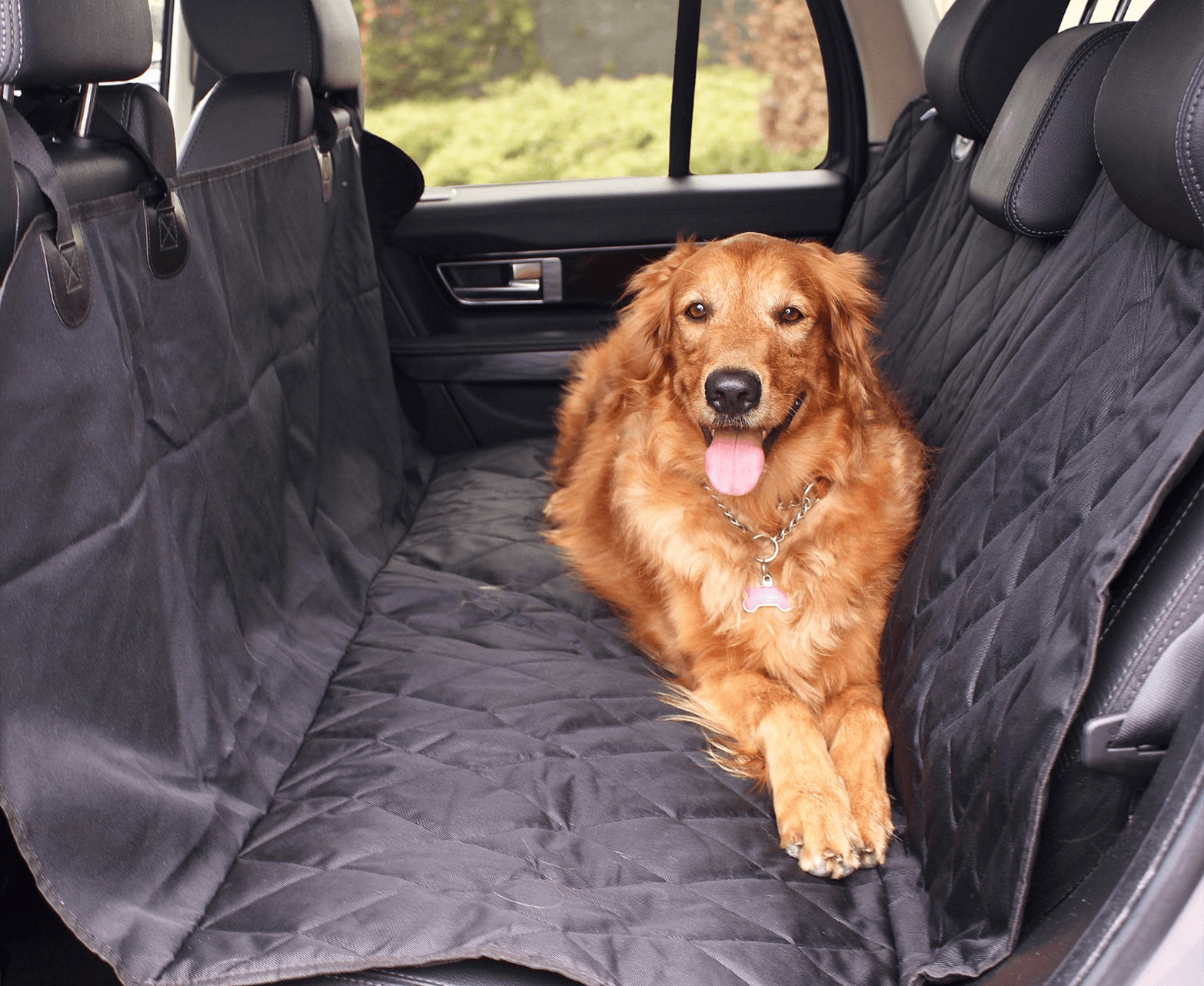 PupProtector™ Back Seat Dog Car Cover - Doot's Pet LLC Collars For A Cause