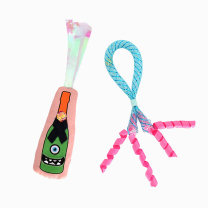 Hugsmart Products Inc - HugSmart Pet - Kitten Party | Wine Bottle - Cat Toy