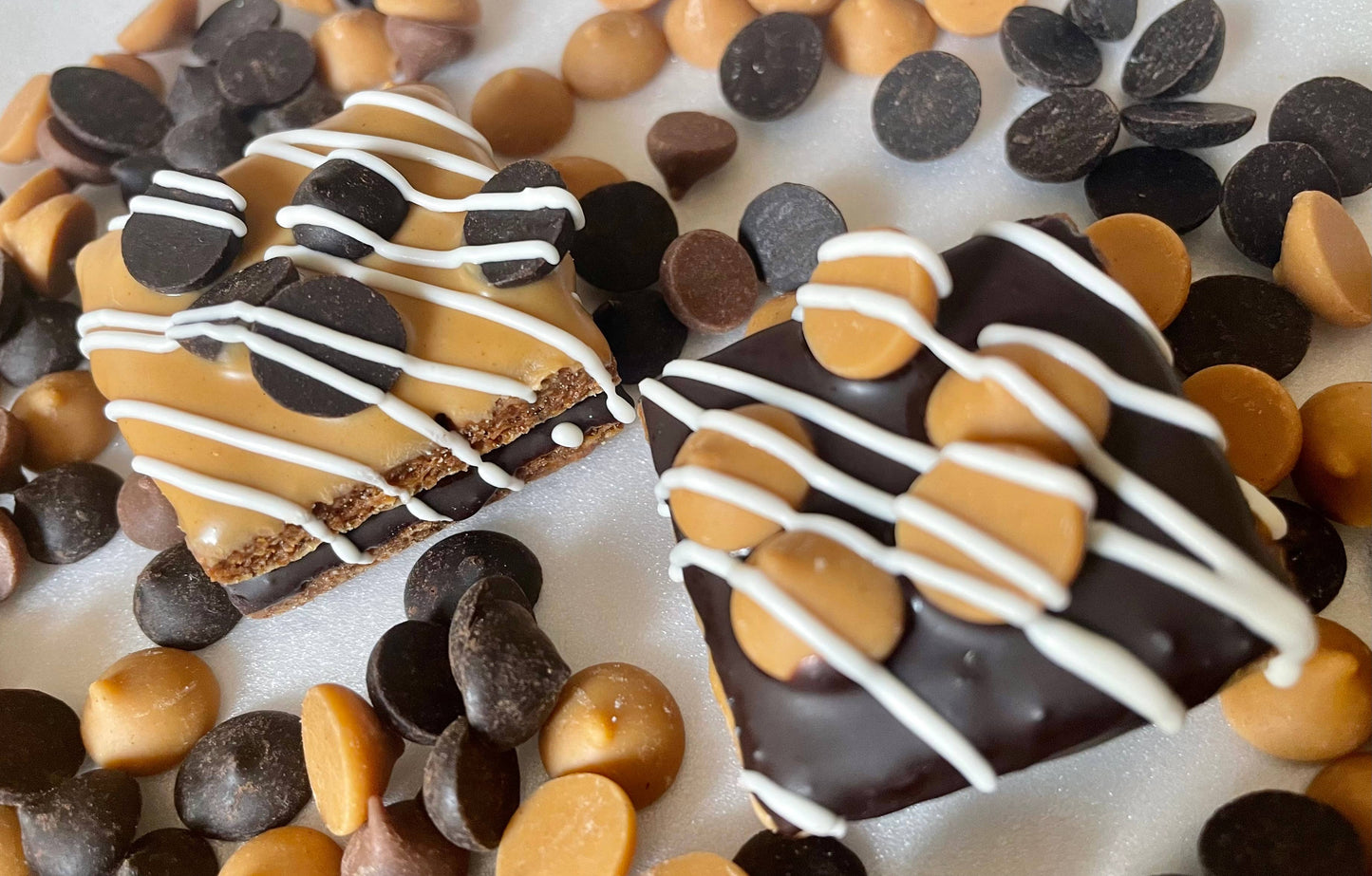 YumYum4DOGS - Peanut butter & Carob chip dog treat truffle- Single - Doot's Pet LLC Collars For A Cause