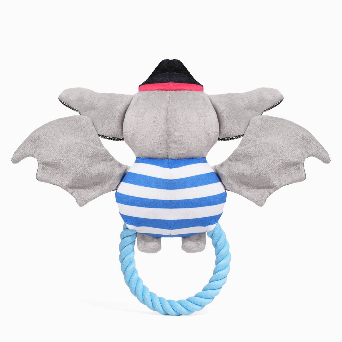 Hugsmart Products Inc - HugSmart Pet - Howloween Night | Pirate Bat - Dog Rope Toy