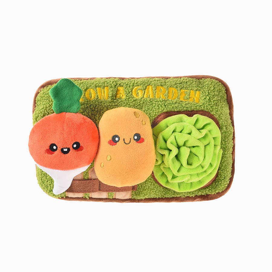 Hugsmart Products Inc - HugSmart Pet - Puppy Garden | Garden Sniffle - Dog Plush Toy