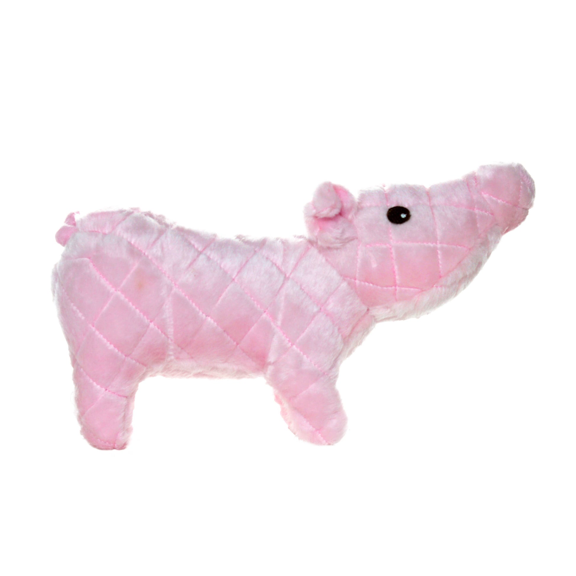 Tuffy Dog Toys - VIP Products - Mighty Farm Piglet, Plush, Squeaky Dog Toy - Doot's Pet LLC Collars For A Cause