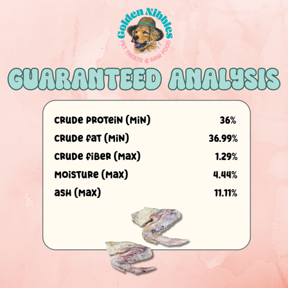 Doot's Chew Bar - Golden Nibbles - Duck Wing - Freeze-Dried Treat/Chew for Dogs