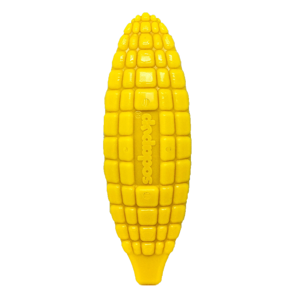 Corn on the Cob Nylon Dog Toy for Aggressive Chewers | USA Made | SodaPup - Doot's Pet LLC Collars For A Cause