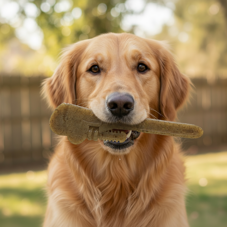 Pipe Wrench Nylon Dog Toy for Aggressive Chewers | USA Made | SodaPup - Doot's Pet LLC Collars For A Cause