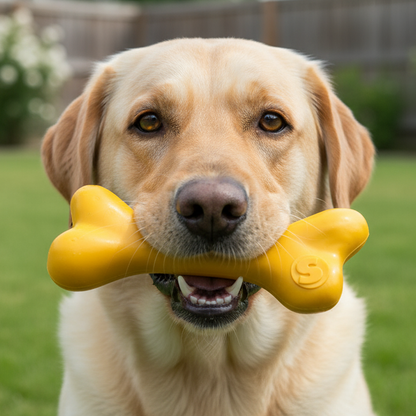 PUP-X Rubber Bone Dog Toy - Durable, Floats, Chew Toy for Large Dogs | USA - Doot's Pet LLC Collars For A Cause