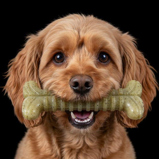 Tough Bone Nylon Chew Bone | Ultra-Durable Dog Toy for Aggressive Chewers | SodaPup - Doot's Pet LLC Collars For A Cause