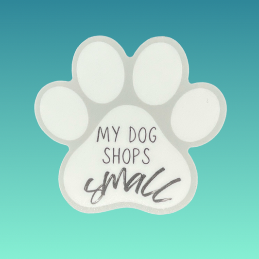 Koira - My Dog Shops Small Vinyl Sticker