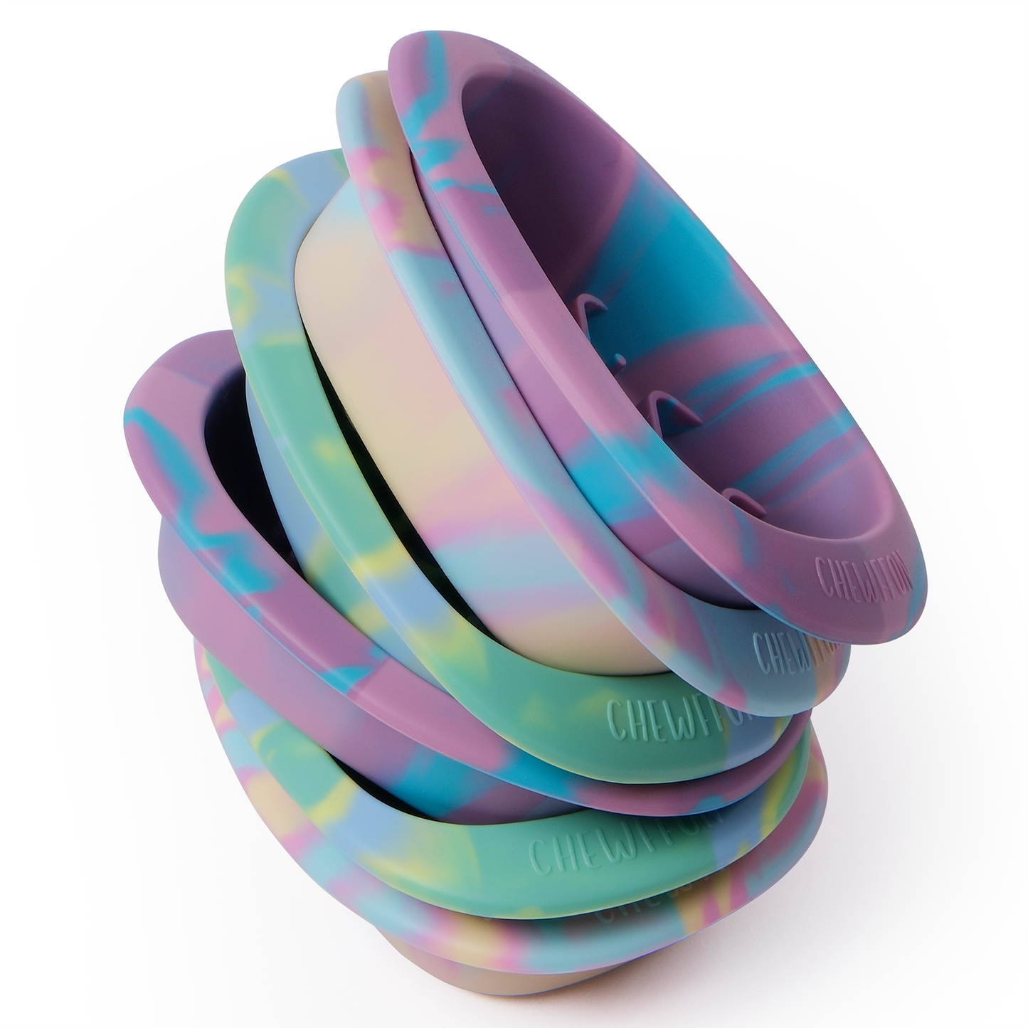 CHEWFFON - CHEWFFON Interactive Dog Lick Bowl-Cotton Candy Small