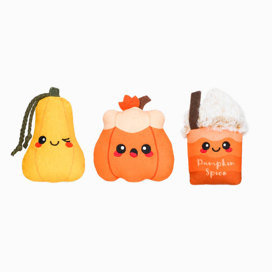 Hugsmart Products Inc - HugSmart Pet - Autumn Tailz  | Pumpkin Play - Dog Plush Toy