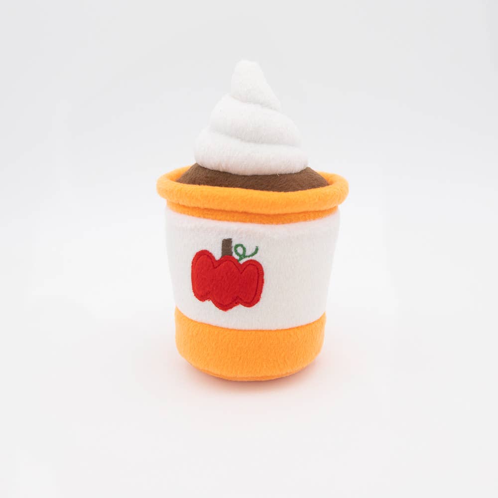 ZippyPaws - NomNomz® - Pumpkin Spice Latte - Dog Toy