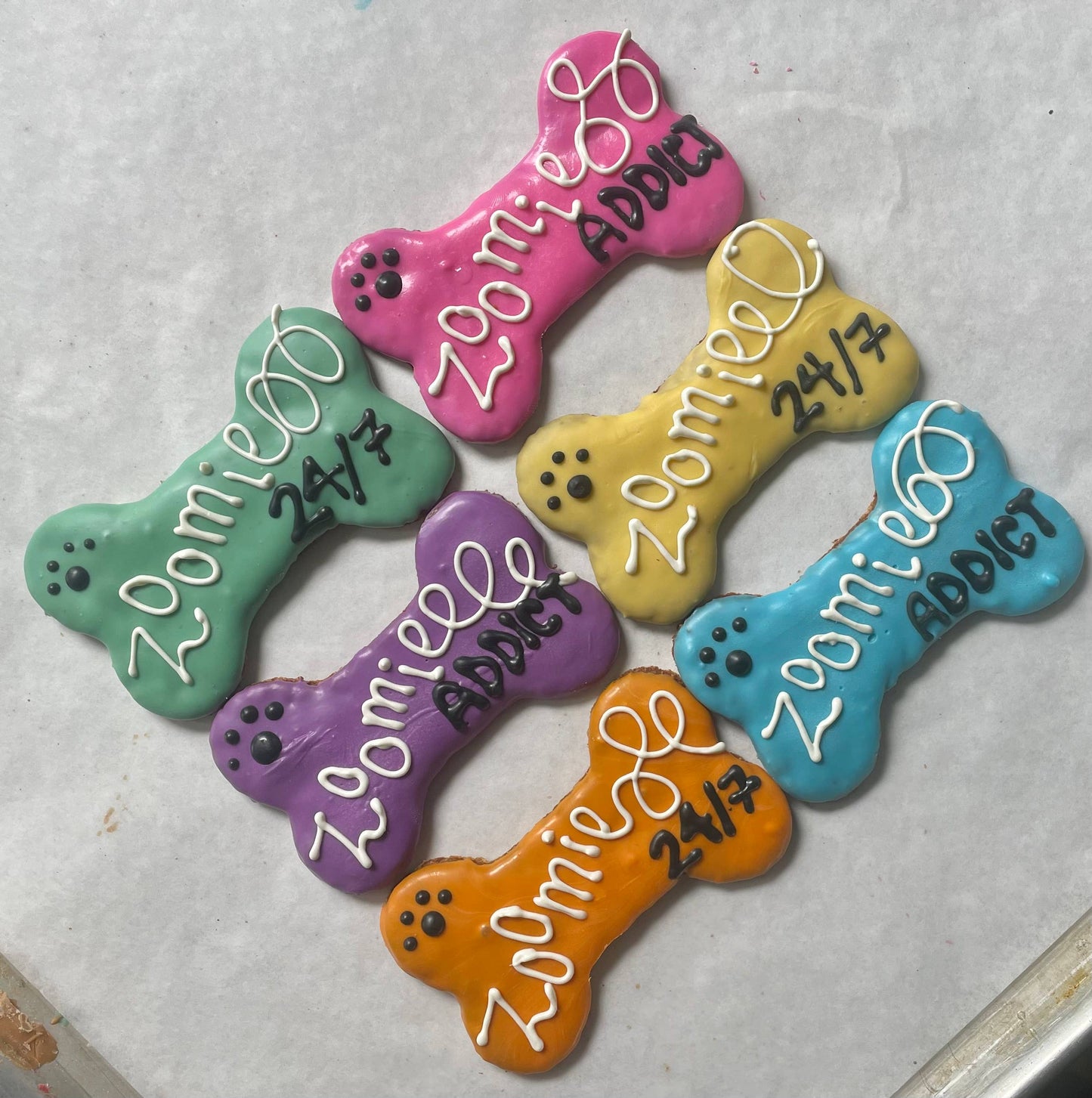 YumYum4DOGS - 6 inch Zoomies ADDICT dog treat- Single - Doot's Pet LLC Collars For A Cause