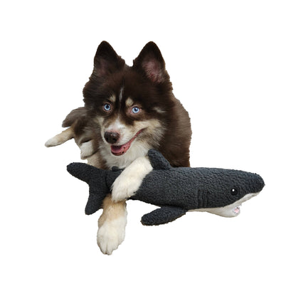 Barker's Bowtique - Gilly the Shark Fleece Dog Toy