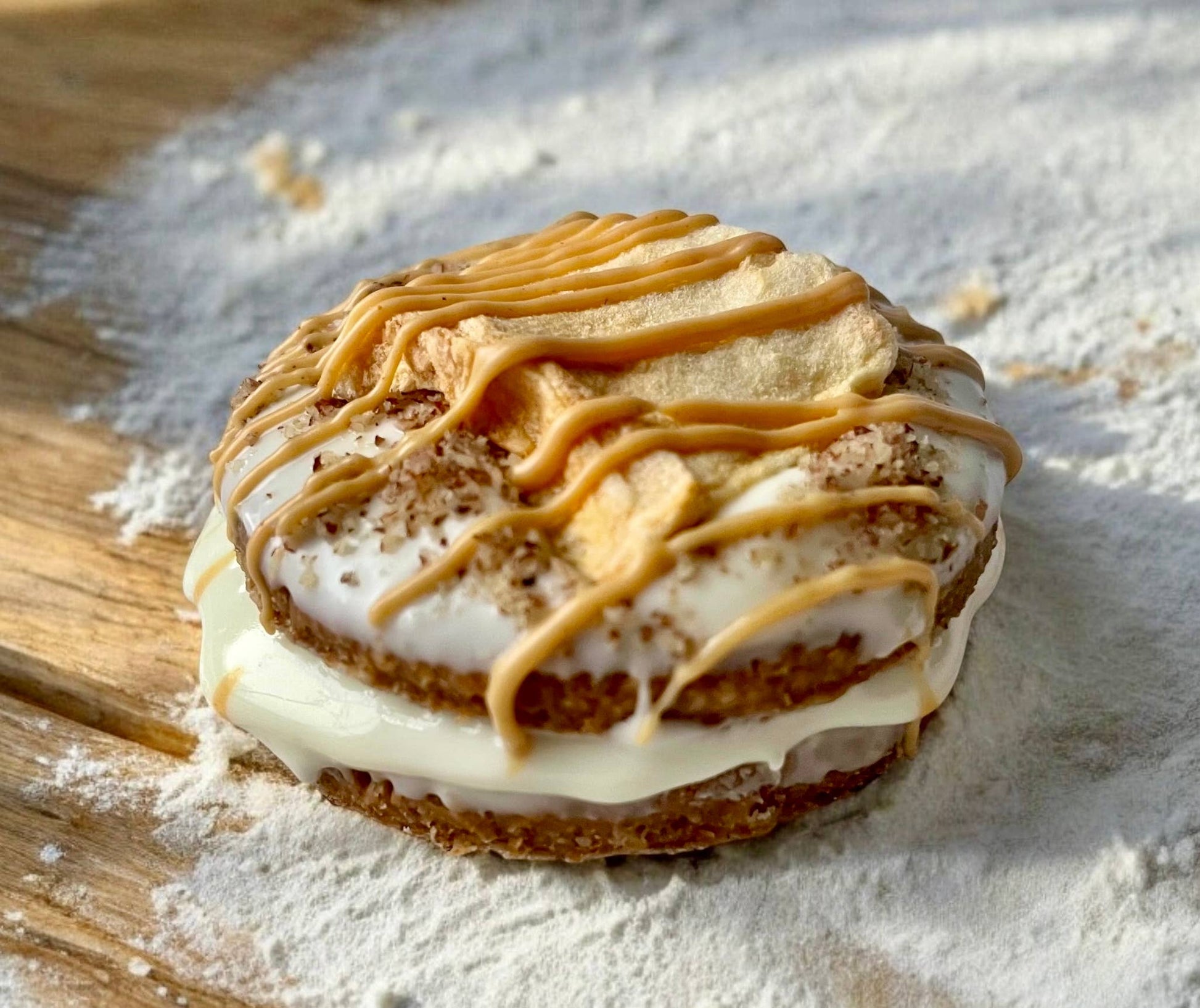 YumYum4DOGS - Granny’s Apple crisps dog treat- single - Doot's Pet LLC Collars For A Cause