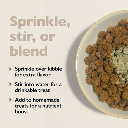 Glacier's Goodies - Super Greens Goat Milk Topper