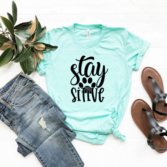Stay Paw Sitive T-Shirt