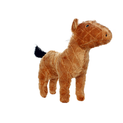 Tuffy Dog Toys - VIP Products - Mighty Farm Horse, Plush, Squeaky Dog Toy
