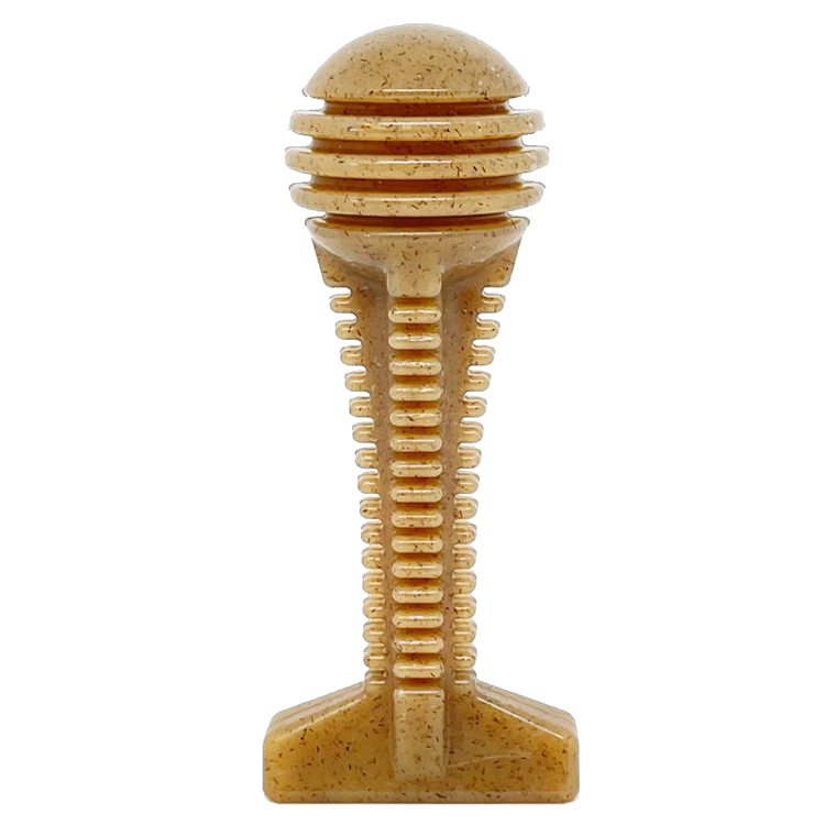 Honey Bone Dental Tower Nylon Chew Toy for Aggressive Chewers | USA Made - Doot's Pet LLC Collars For A Cause