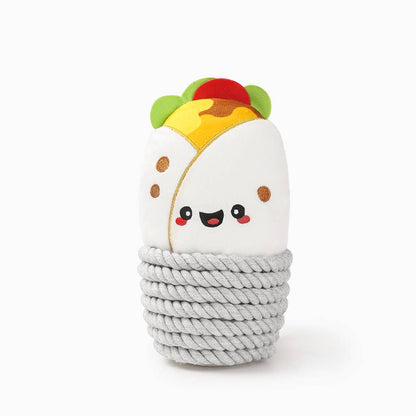 Hugsmart Products Inc - HugSmart Pet - Fiesta Chewsday | Burrito - Dog Rope Toy
