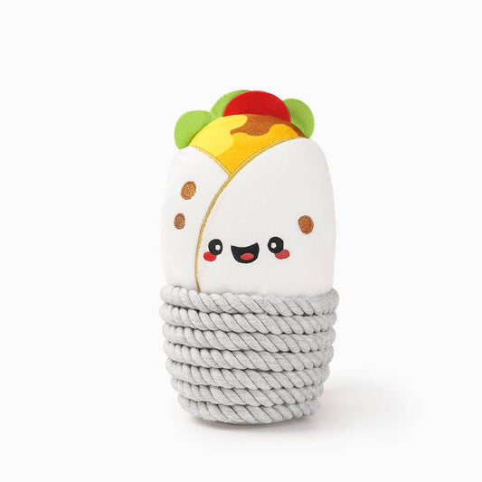 Hugsmart Products Inc - HugSmart Pet - Fiesta Chewsday | Burrito - Dog Rope Toy